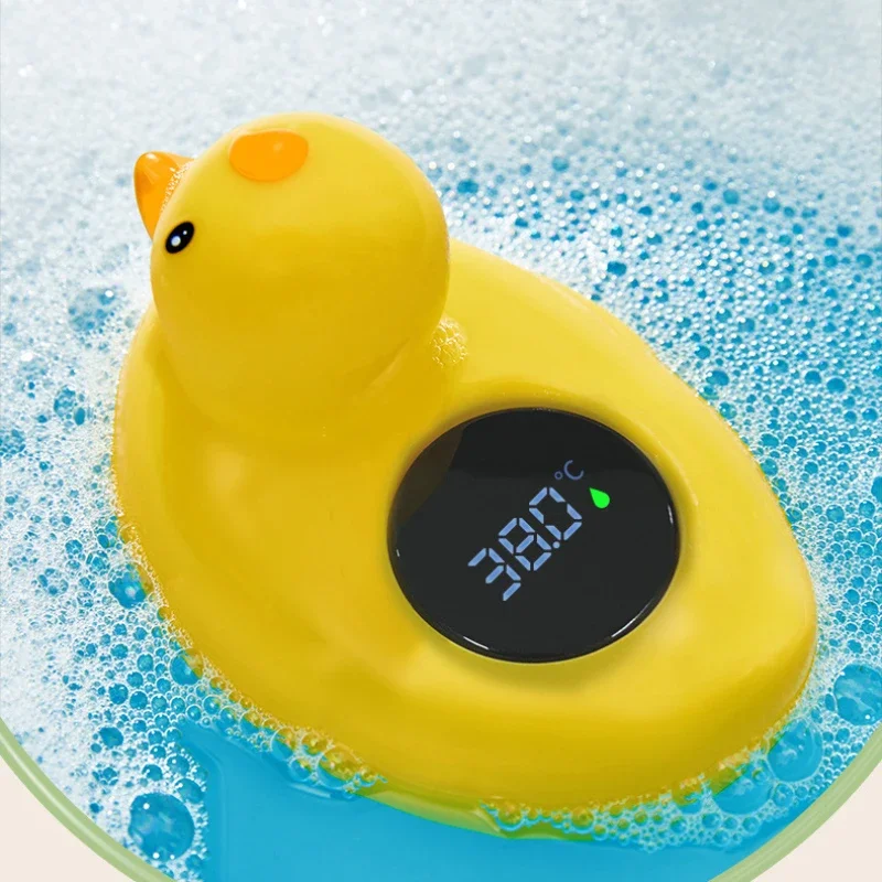 Kids Toys Yellow - Gelbe Ente Cartoon Niedliches Kinderthermometer Schwimmendes