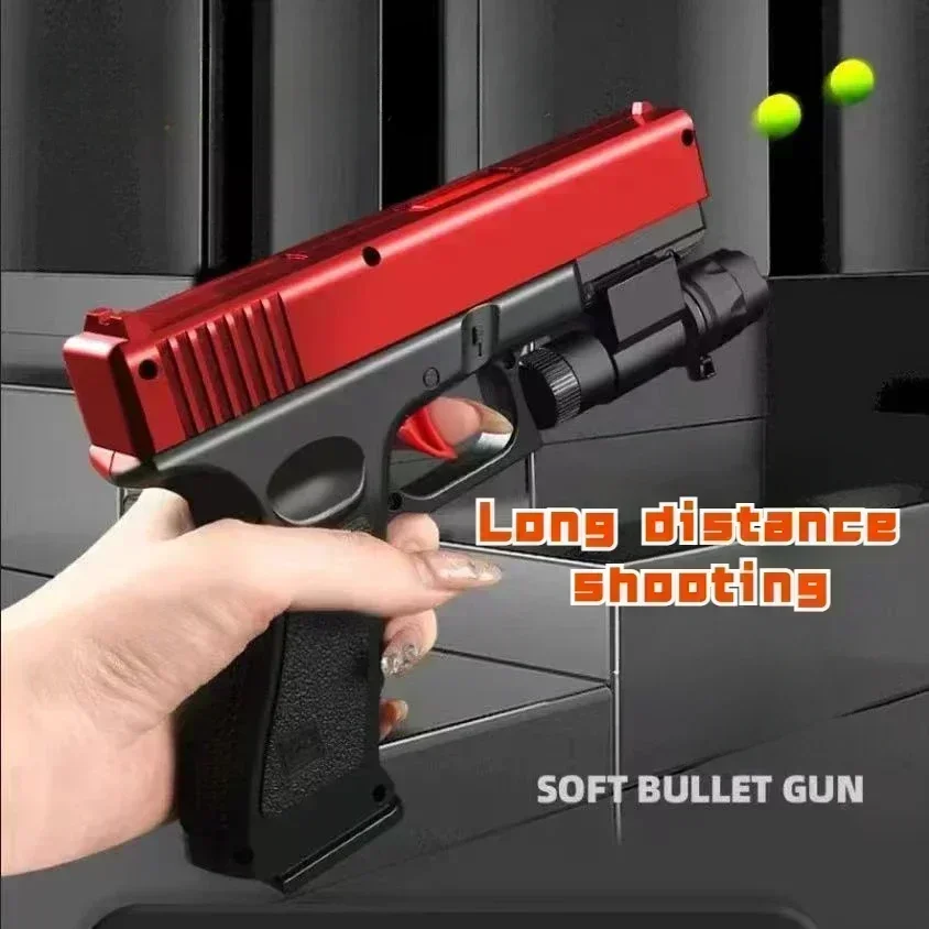 Kids Toys Christmas 2025 - 2025 neue G17 Soft Bullet Spielzeugpistole