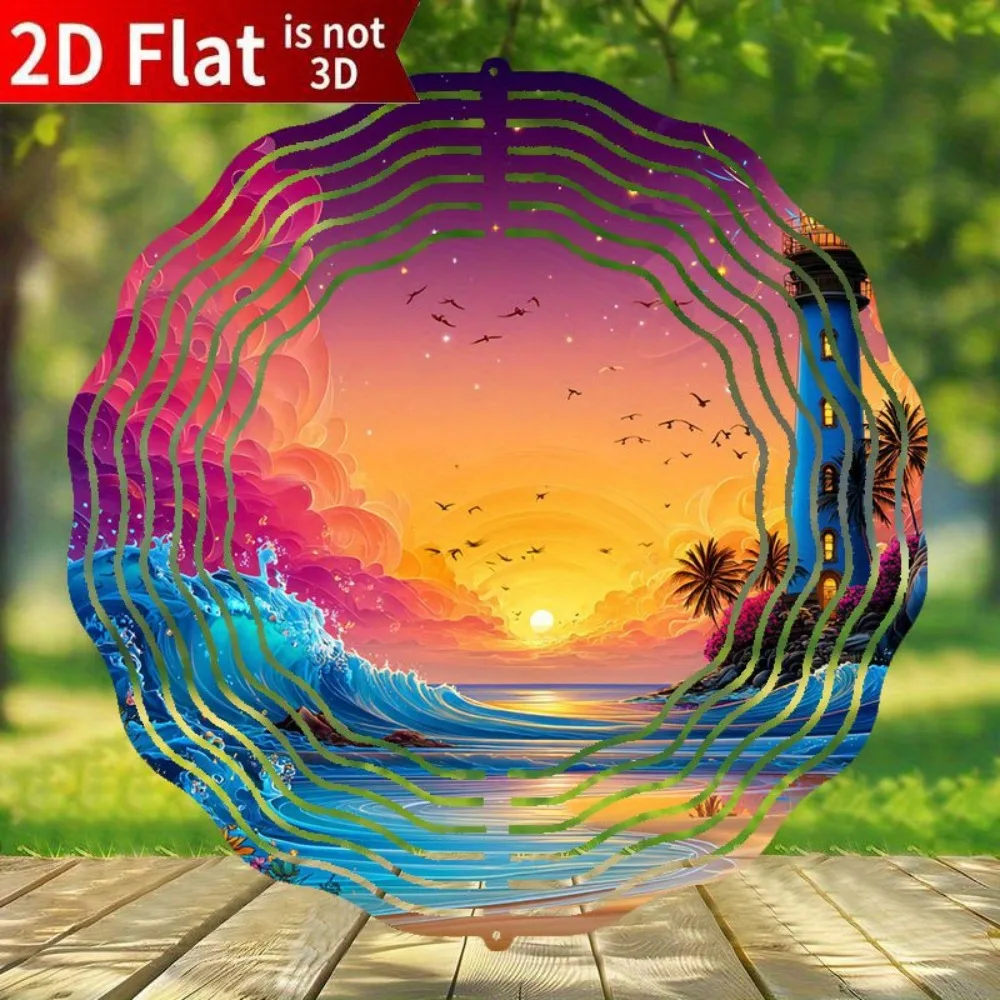 Kite Wind Outdoor - CIFBUY Windspiel mit Küsten-, Strand-, Palmen-