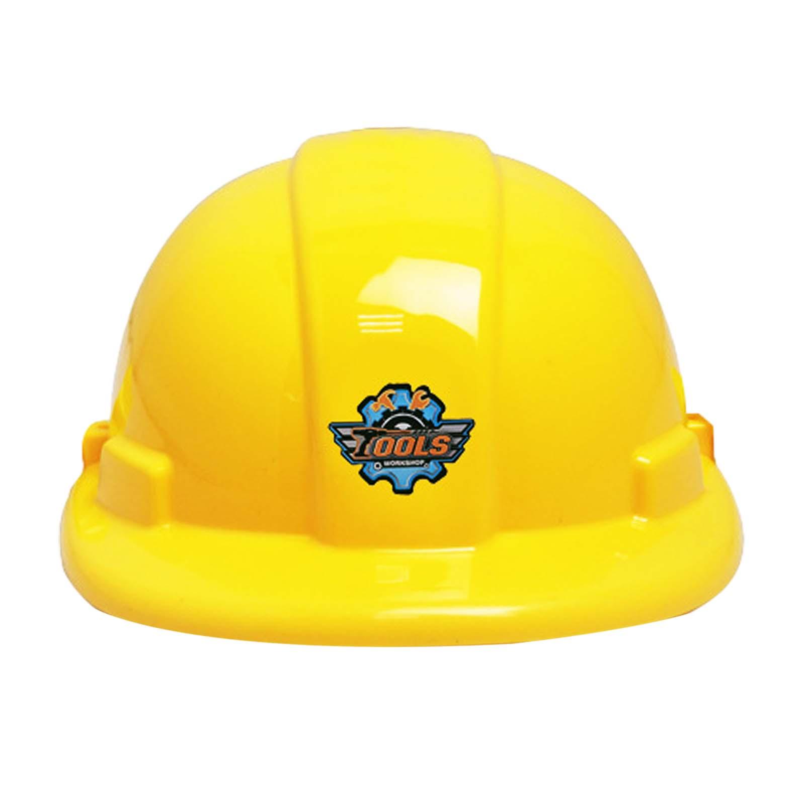 Kids Toys Yellow - Kinder Bau Hut Spielzeug Bauarbeiter Helm