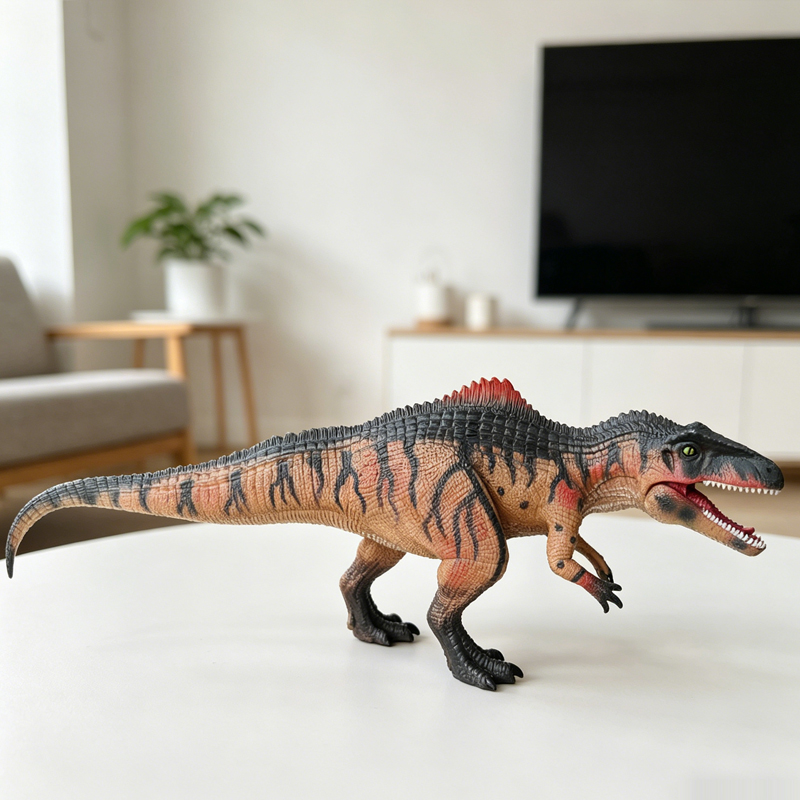Kids Toys Xmas - Realistische Giganotosaurus-Dinosaurier-Spielzeuge mit beweglichem Kiefer, lehrreiche