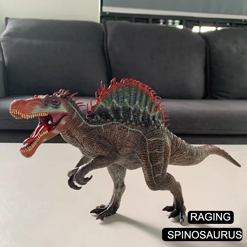 Kids Toys Dinosaur - Realistische Spinosaurus-Dinosaurier-Figuren, mit beweglichem Maul, Lernspielzeug,