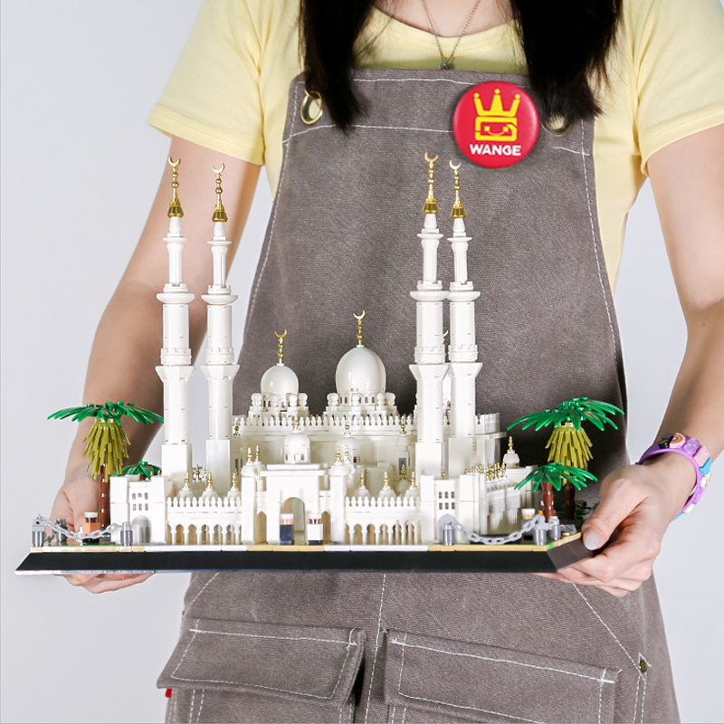 Kids Toys Uae - Architektur-Baustein-Set Sheikh Zayed Grand Mosque Historisches