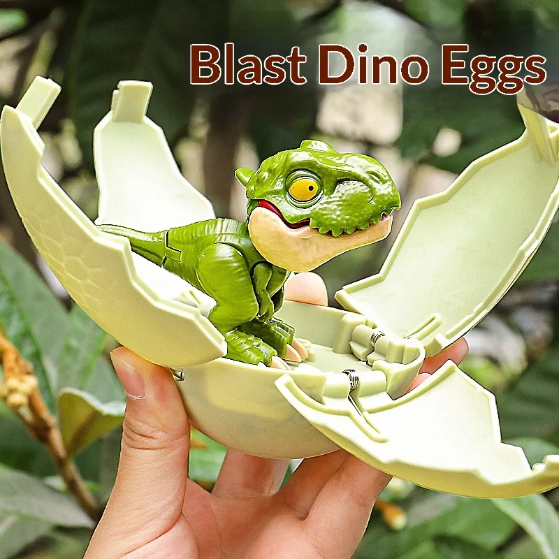 Kids Toys Dinosaur - Verformbares Dinosaurier-Ei Blind Box mit Fingerbeißfunktion