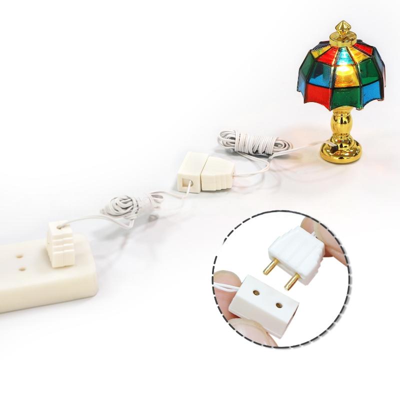 Kids Toys Home - 1 Stück 1/12 Puppenhaus Dekorative Lampe