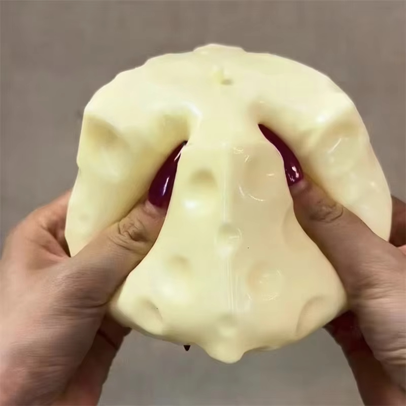 Kids Toys Yellow - Milchgelber Käse Squishy Stressabbau-Spielzeug Super Weich