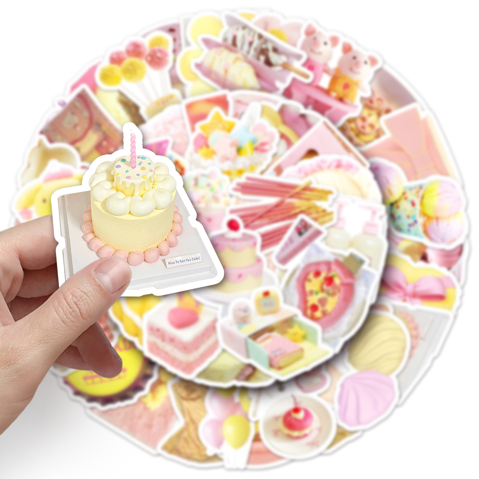 10/30/50PCS Gelb Rosa Ins Stil – Kids Toys Yellow Bewertung und Preis