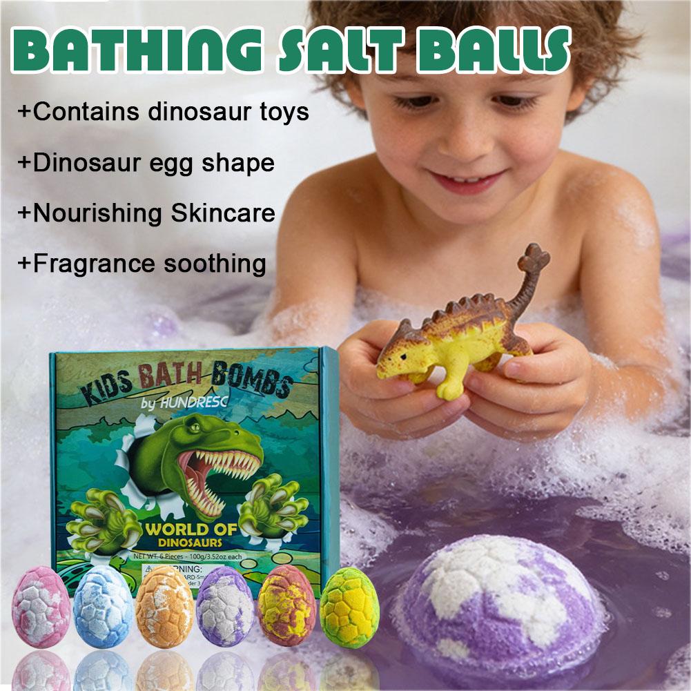 6 Stück Dinosaurier-Ei Badebom – Kids Toys Dinosaur Bewertung und Preis