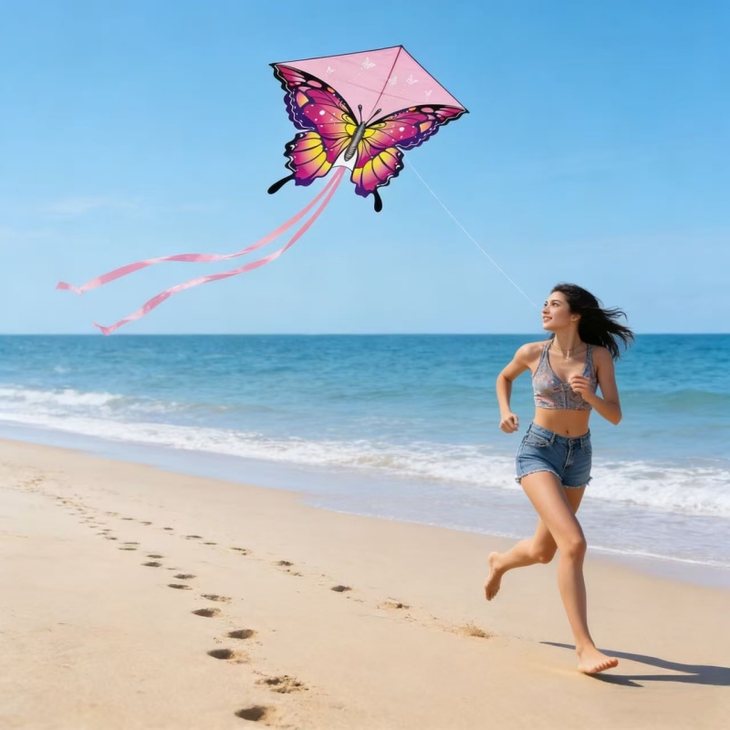Neue Schmetterlingsdrachen aus – Kite Wind Outdoor Bewertung und Preis