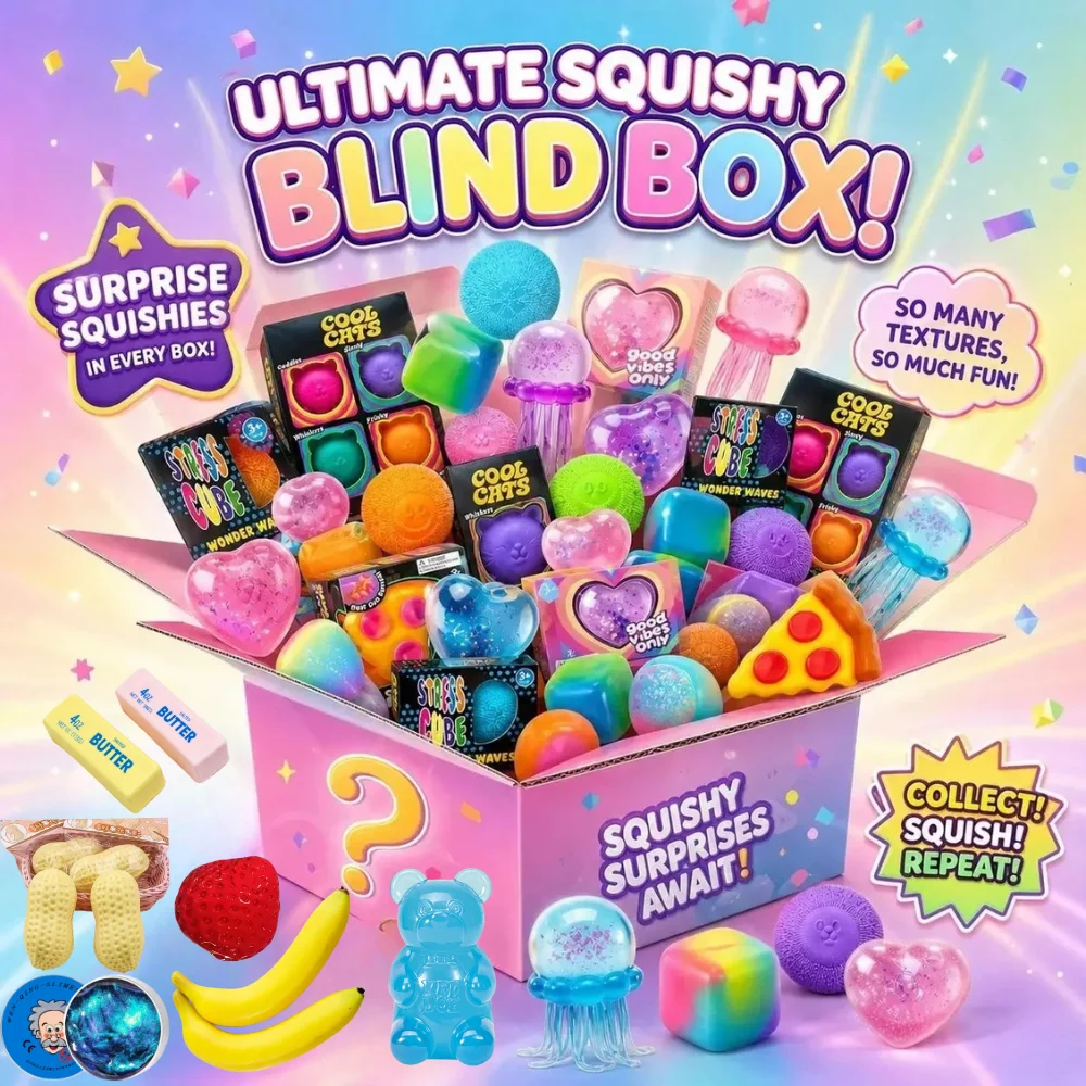 Squishy Mystery Box, Set aus l – Kids' Toys Bewertung und Preis