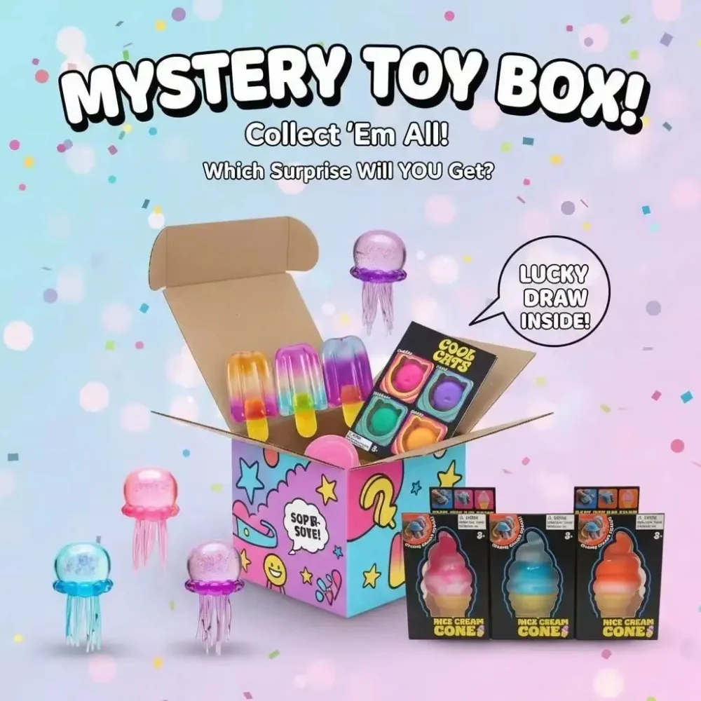 Squishy Mystery Box, Set aus l – Kids' Toys Bewertung und Preis