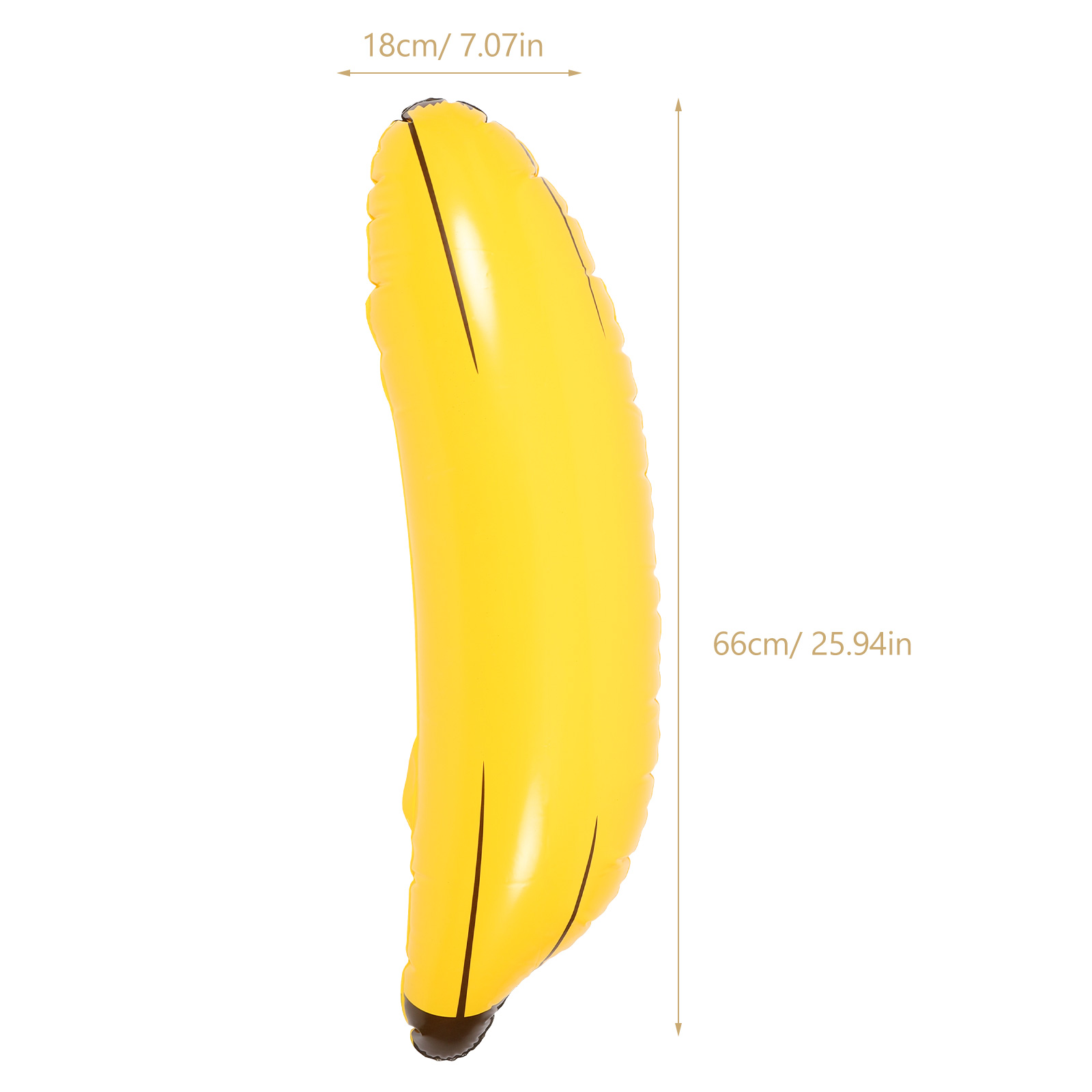 6-teiliges aufblasbares Banane – Kids Toys Yellow Bewertung und Preis