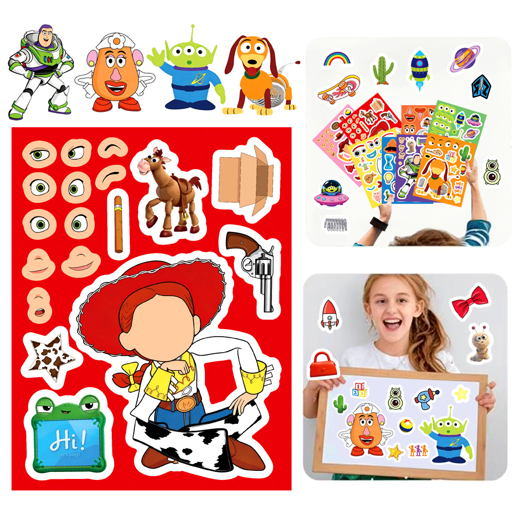 Toy Story 5 Gesichtsaufkleber- – Kids Toys Xmas Bewertung und Preis