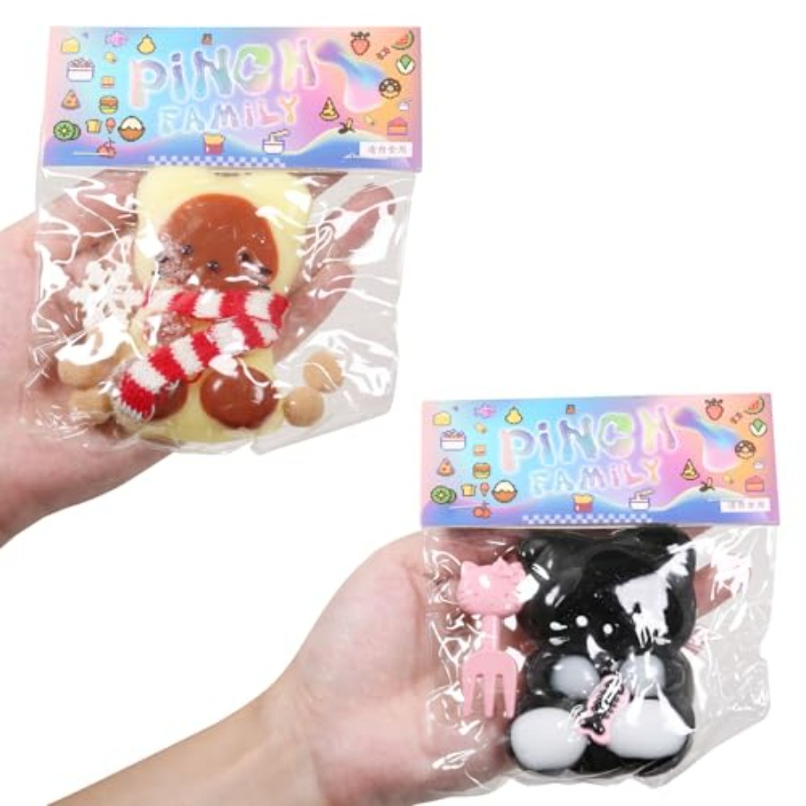 Squishy-Katzen-Quetschspielzeu – Kids Toys Yellow Bewertung und Preis