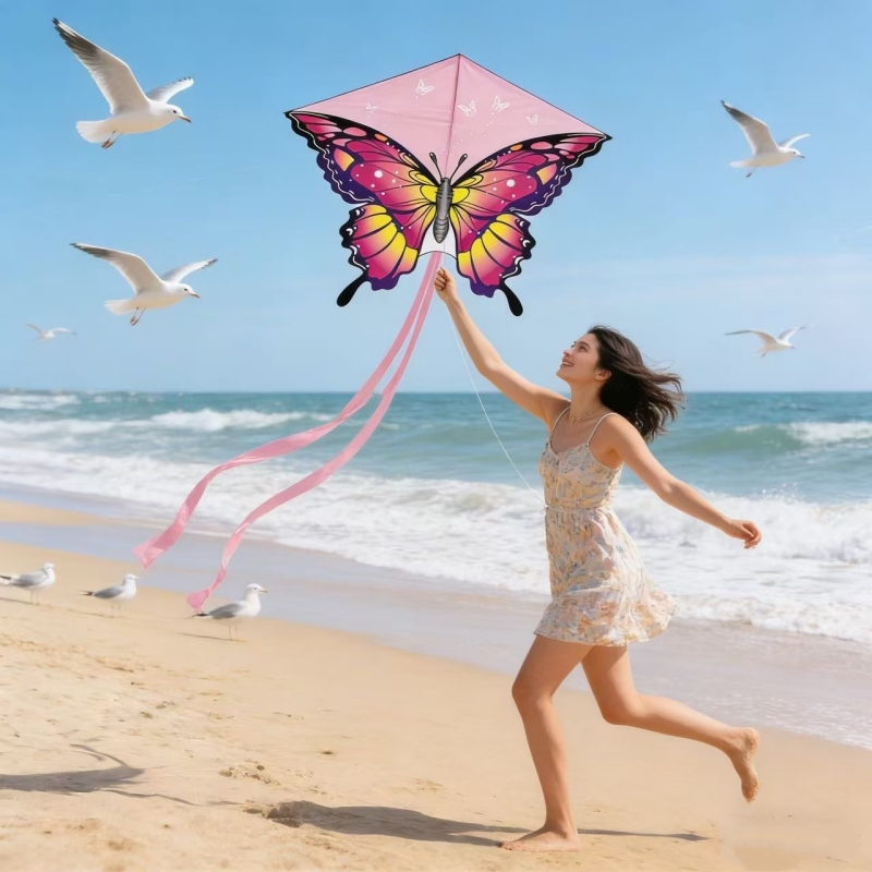 140 cm große Schmetterlingsdra – Kite Wind Outdoor Bewertung und Preis