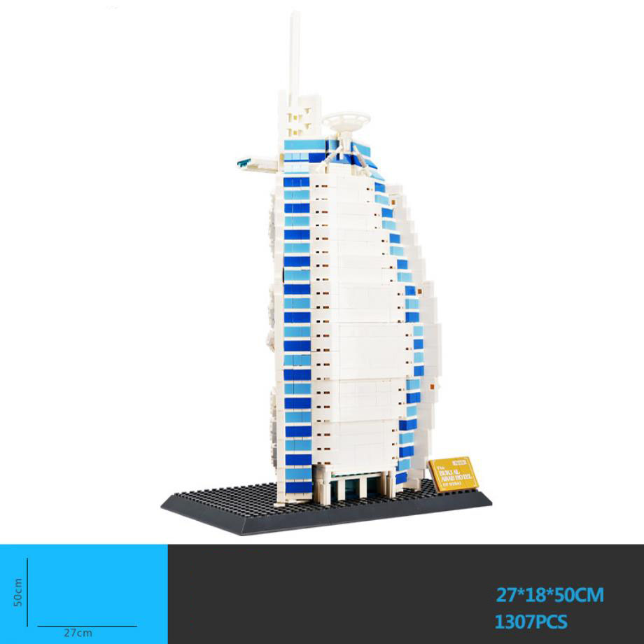 Weltberühmte Architecure Burj  – Kids Toys Uae Bewertung und Preis