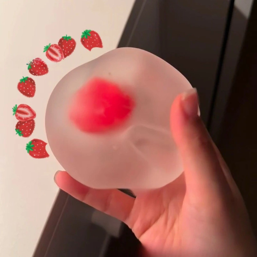 Quetschbarer Erdbeer-Stressbal – Kids' Toys Bewertung und Preis