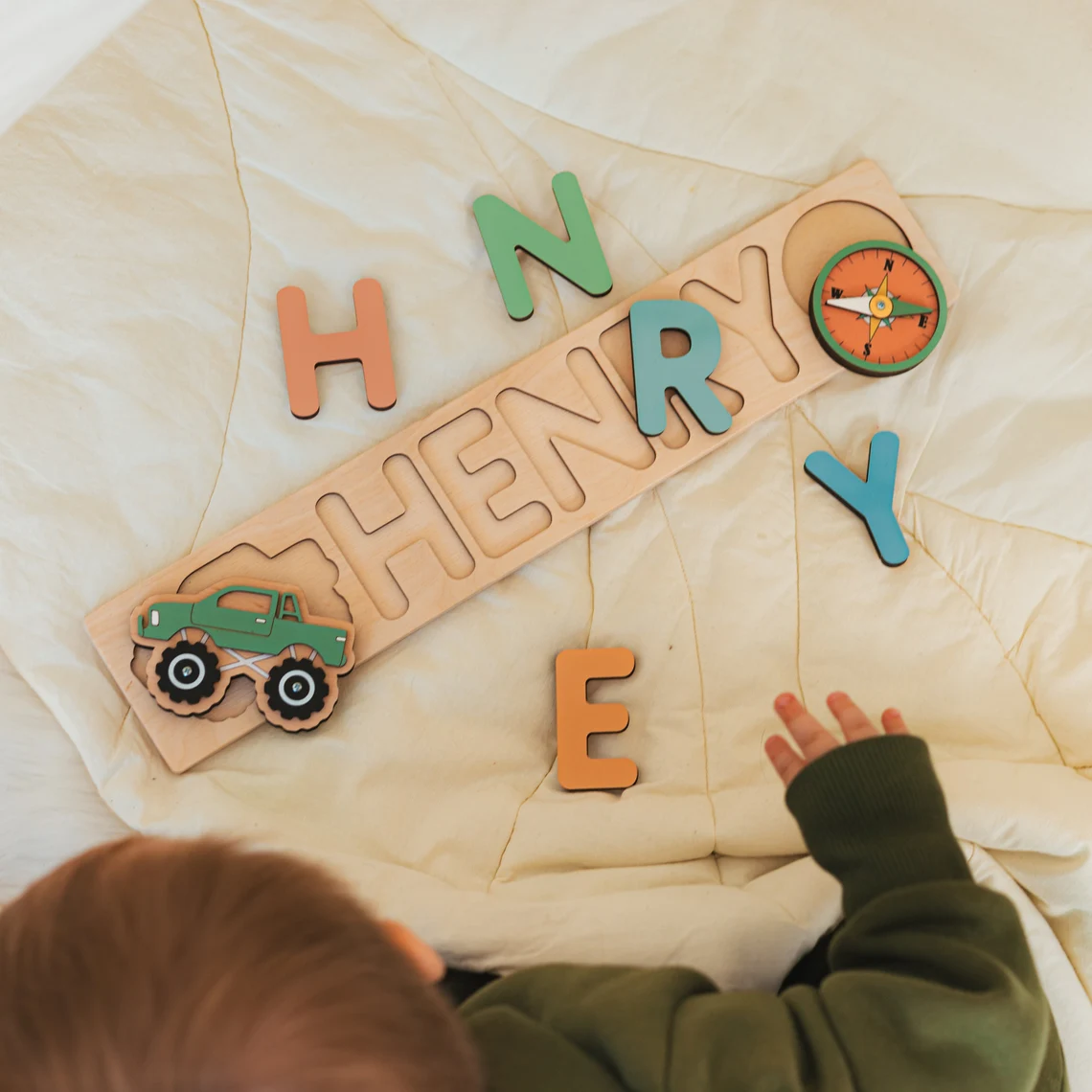 Personalisiertes Namenspuzzle  – Kids Toys Xmas Bewertung und Preis