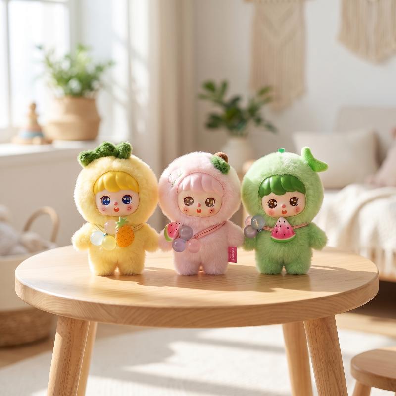 Niedlicher Frucht-Plüschpuppen – Kids Toys Home Bewertung und Preis