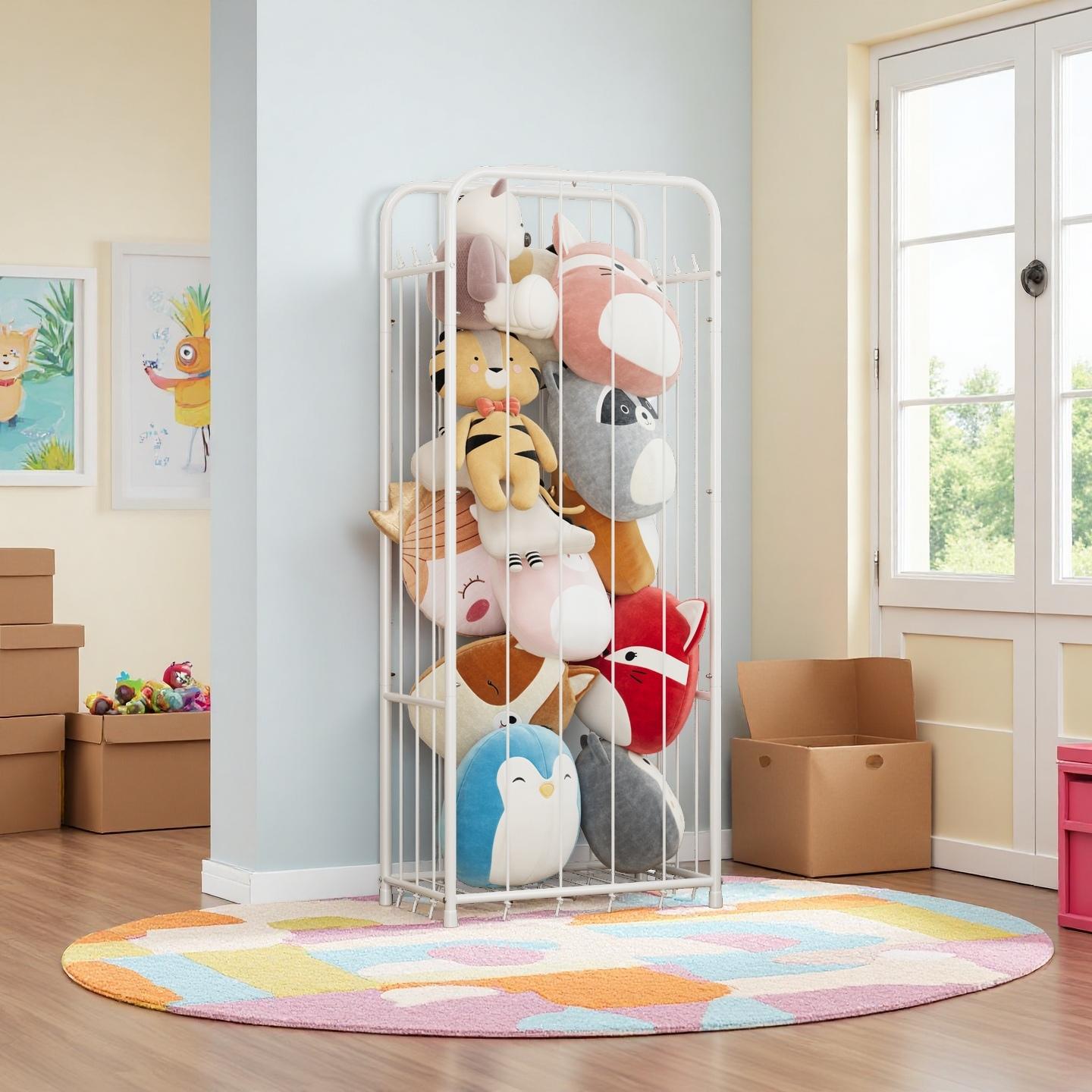 Vertikaler Stofftier-Aufbewahr – Kids' Toys Bewertung und Preis