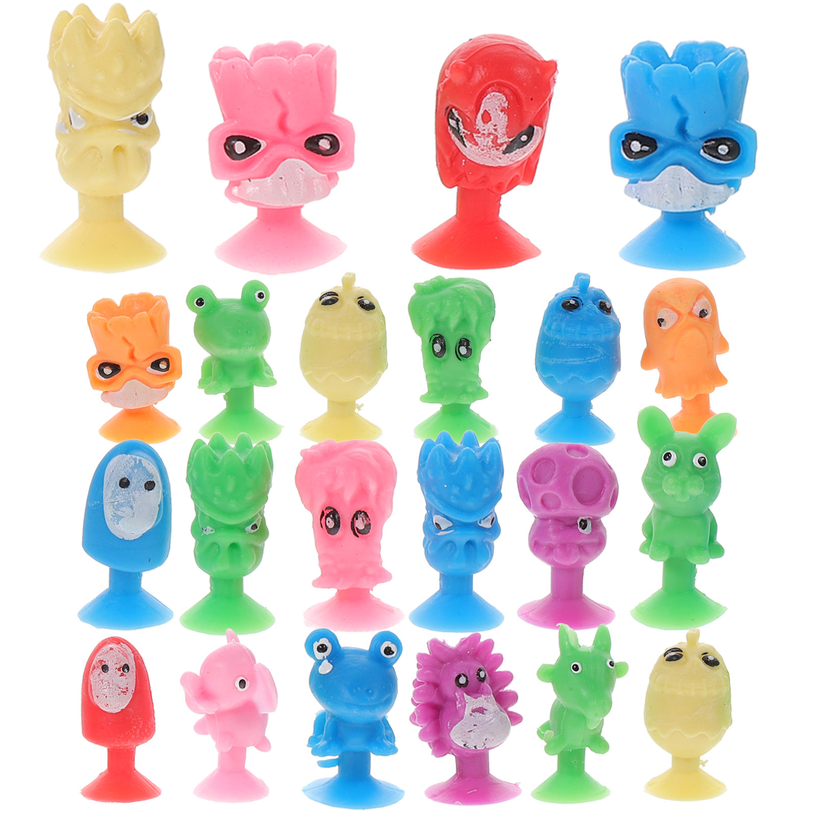 24 Stück Cartoon-Plastik-Mini- – Kids Toys Home Bewertung und Preis