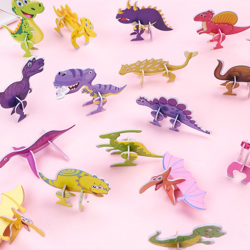 40 Stück Papier-Dinosaurier 3D – Kids Toys Dinosaur Bewertung und Preis