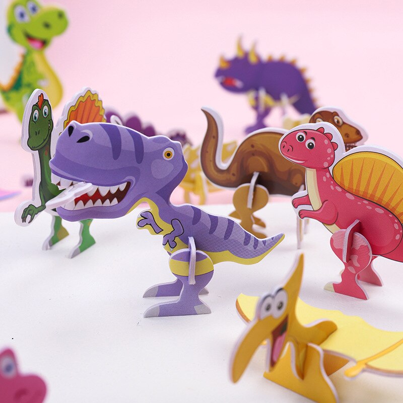 40 Stück Papier-Dinosaurier 3D – Kids Toys Dinosaur Bewertung und Preis