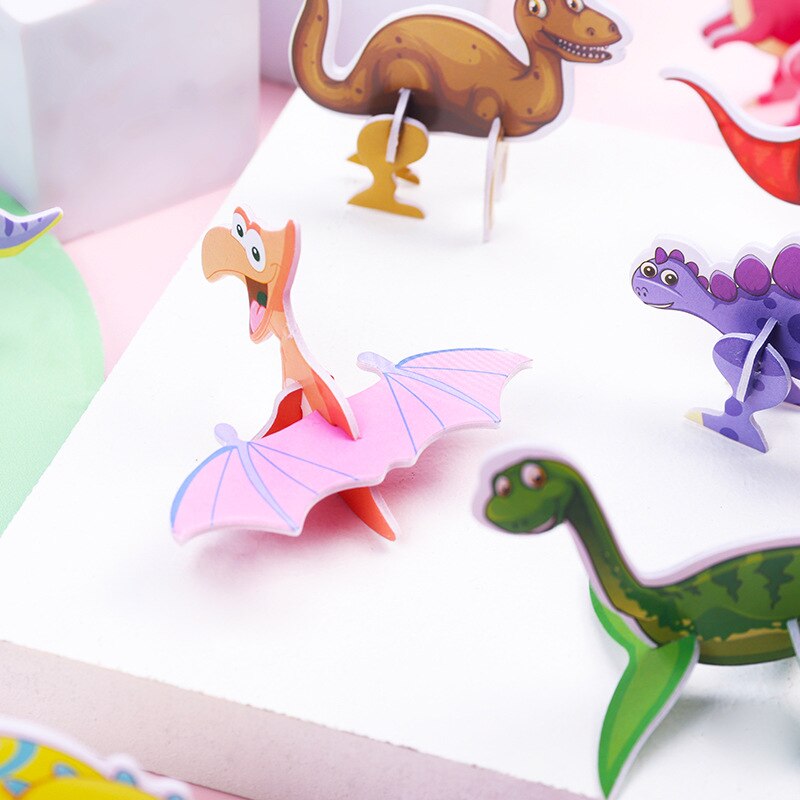 40 Stück Papier-Dinosaurier 3D – Kids Toys Dinosaur Bewertung und Preis